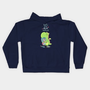 Let’s just hug instead! Kids Hoodie